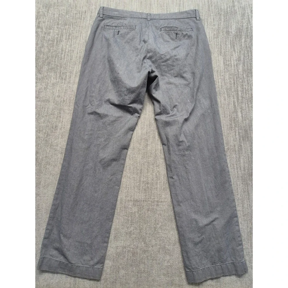 Banana Republic‎ Emerson men's gray chino pants 35x32 Cotton flat front